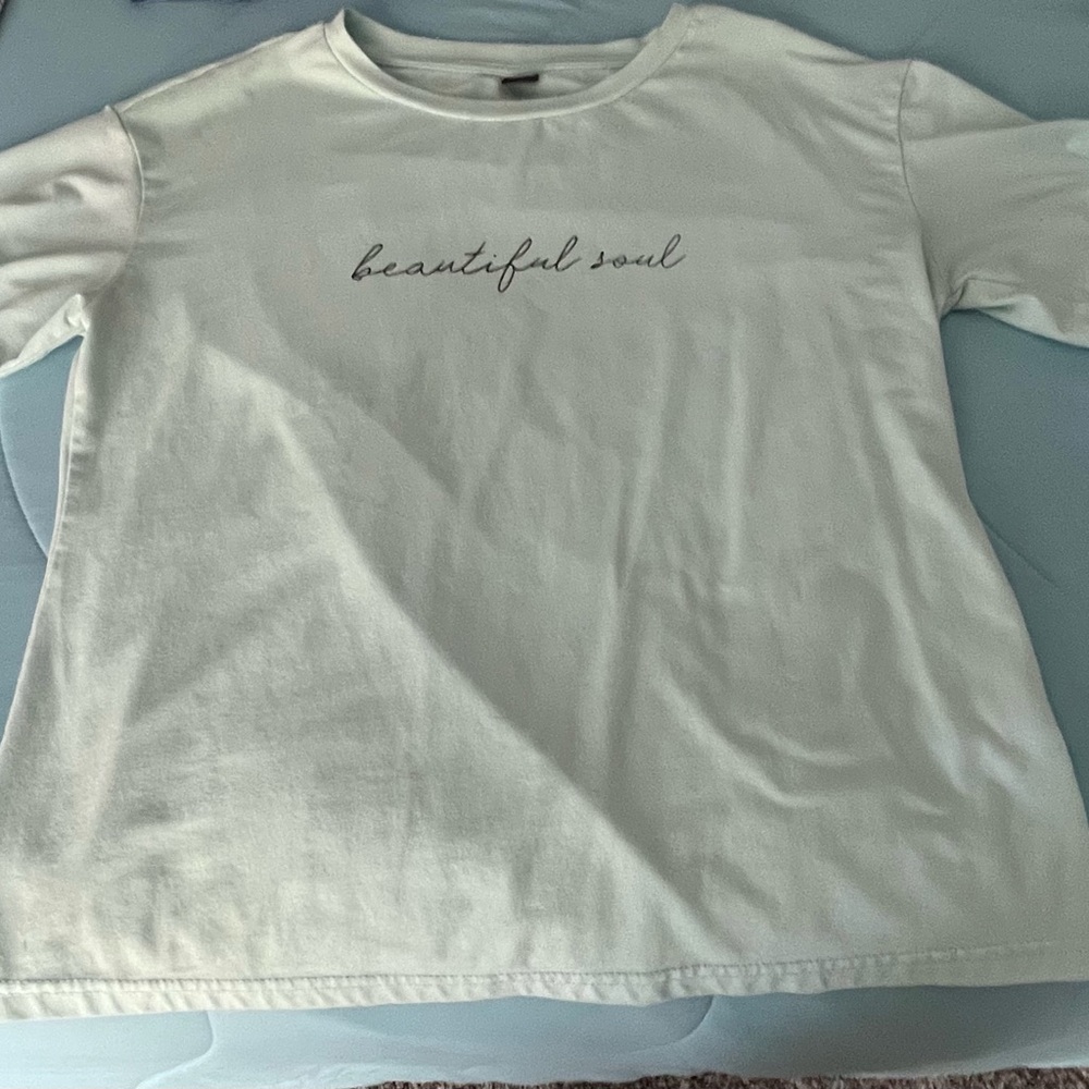 Beautiful Soul White Short Sleeve Tee